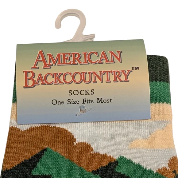 Montreat General Store North Carolina Multicolor Socks - Picture 2 of 6